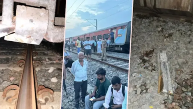 ઉત્તર પ્રદેશના કાનપુરમાં આજે સવારે ટ્રેન દુર્ઘટના ,સાબરમતી એક્સપ્રેસ ટ્રેનને ઉથલાવવાનું કાવતરું, ઘટના સ્થળેથી મળ્યા પુરાવા