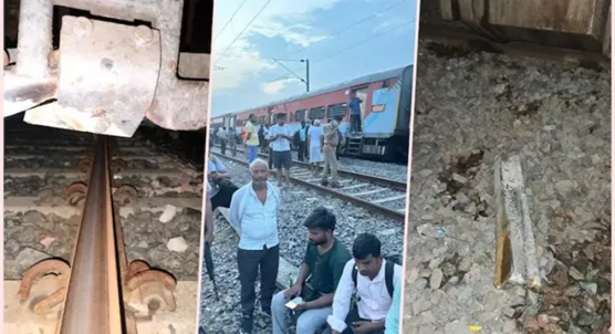 ઉત્તર પ્રદેશના કાનપુરમાં આજે સવારે ટ્રેન દુર્ઘટના ,સાબરમતી એક્સપ્રેસ ટ્રેનને ઉથલાવવાનું કાવતરું, ઘટના સ્થળેથી મળ્યા પુરાવા