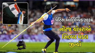 નીરજ ચોપરાએ પેરિસ ઓલિમ્પિક 2024માં ભારતને તેનો પાંચમો મેડલ અપાવ્યો છે. પાકિસ્તાની એથ્લેટે ગોલ્ડ મેડલ જીત્યો અને ઓલિમ્પિક રેકોર્ડ પણ બનાવ્યો.