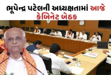 મુખ્યમંત્રી ભુપેન્દ્ર પટેલની અધ્યક્ષતામાં કેબિનેટ બેઠક યોજાશે. જેમાં રાજ્યમાં વરસાદની સ્થિતિ, પાકની નુકસાની સહિત કેટલાક મુદ્દાઓ પર ચર્ચા કરવામાં આવશે.