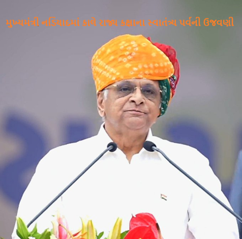 સરદાર પટેલના જન્મસ્થળની મુલાકાત લઈ આપશે ભાવાંજલી , મુખ્યમંત્રી નડિયાદમાં: કાલે રાજ્ય કક્ષાના સ્વાતંત્ર્ય પર્વની ઉજવણી