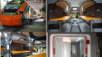 રેલમંત્રી અશ્વિની વૈષ્ણવે બેંગ્લુરૂમાં વંદેભારત ટ્રેનના સ્લીપર કોચનુ અનાવરણ કર્યું: આગામી ત્રણ મહિનામાં ટ્રેન ટ્રેક પર દોડવા લાગશે