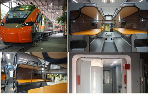 રેલમંત્રી અશ્વિની વૈષ્ણવે બેંગ્લુરૂમાં વંદેભારત ટ્રેનના સ્લીપર કોચનુ અનાવરણ કર્યું: આગામી ત્રણ મહિનામાં ટ્રેન ટ્રેક પર દોડવા લાગશે