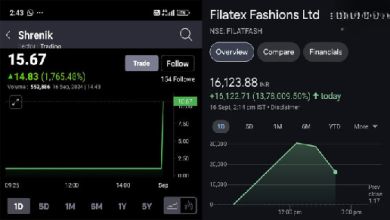 શેરબજારમાં નવું કૌભાંડ એક જ દિવસમાં શેરમાં 13 લાખ ટકાનો વધારો દર્શાવતા ‘સ્ક્રીન શોટ’ વાયરલ ,