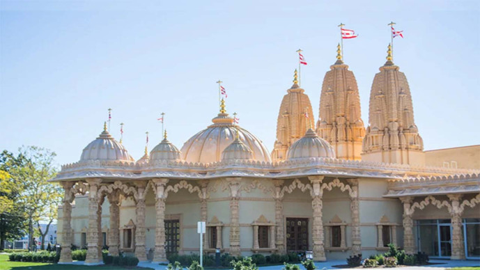 મોદીની મુલાકાત પૂર્વે જ ન્યુયોર્કમાં અક્ષર પુરૂષોતમ સ્વામીનારાયણ મંદિર પર હુમલો