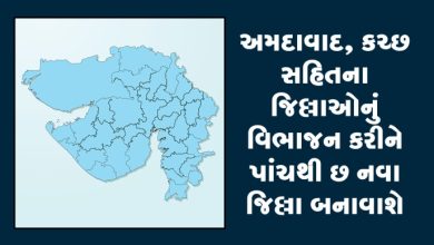 ગુજરાતમાં પોરબંદર, સુરેન્દ્રનગર સહિતના નવા મહાનગરોની રચના બાદ રાજય સરકાર હવે આગામી સમયમાં વધુ નવા ચાર થી પાંચ જિલ્લા બનાવવા માટે આગળ વધી રહી છે.