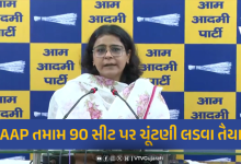 આમ આદમી પાર્ટીના પ્રવક્તાએ કહ્યું, AAP હરિયાણાની તમામ 90 સીટો પર રાજકીય લડાઈમાં ઉતરવા માટે તૈયાર