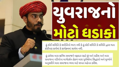 સંમેલન પૂર્વે યુવરાજ જયવીરસિંહની સ્પષ્ટતા હું કોઇ સમિતિનો ભાગ નથી : રાજકીય લાભ માટે મારા વડીલોનો દુરૂપયોગ ન કરો ,