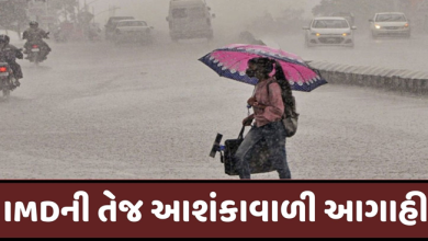 ગુજરાત સહીત દેશભરમાં વરસાદી માહોલ યથાવત , હવામાન વિભાગના જણાવ્યા અનુસાર આજે એટલે કે 7મી સપ્ટેમ્બરે ગુજરાતના મોટાભાગના વિસ્તારોમાં ભારે વરસાદની સંભાવના છે.
