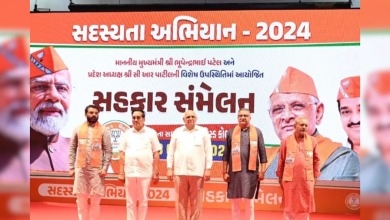 ગુજરાત સહિત દેશભરમાં ભાજપની સદસ્યતા ઝુંબેશમાં બે કરોડ નવા સભ્યો બનાવવાની ટાર્ગેટ સામે અત્યાર સુધીમાં ફકત 95 લાખ જ સભ્યો બનતા સભ્ય નોંધણી ઝુંબેશની સમય મર્યાદા વધારવામાં આવે તેવી શક્યતા છે.