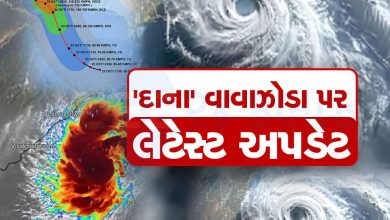 દાના વાવાઝોડું જેમ જેમ ભારત તરફ આગળ વધી રહ્યું છે તેમ તેમ દરિયા કિનારા બે રાજ્યોની ચિંતા વધી ;