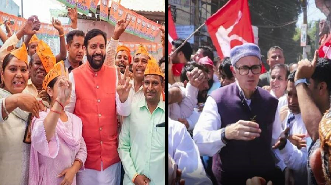 બે રાજયો હરિયાણા અને જમ્મુ-કાશ્મીરમાં વિધાનસભા ચૂંટણીના પરિણામો આવતા જ હવે બન્ને રાજયોમાં સરકાર રચવાની ગતિવિધી તેજ બની છે