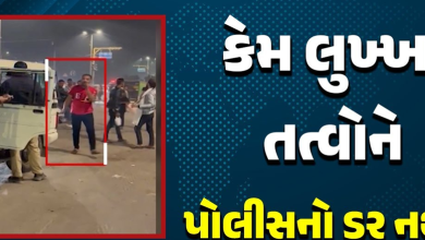 અમદાવાદમાં લુખ્ખા તત્વોનો ત્રાસ દિવસેને દિવસે વધી રહ્યો છે ; રખિયાલના હેડ કોન્સ્ટેબલ અને કોન્સ્ટેબલ સસ્પેન્ડ નો વીડિયો વાયરલ , વીડિયોમાં લુખ્ખાઓ હાવી થતા હતા ,