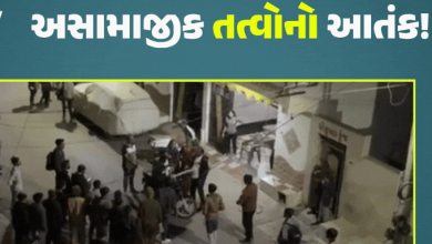 રાજકોટમાં ગતરાત્રિના રોજ અસામાજિક તત્વોની મારામારી સામે આવી છે ; મવડી ચોકડી ખાતે વધુ એકવાર જાહેરમાં મારામારીની ઘટના સર્જાઇ