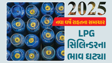નવા વર્ષ 2025 ની શરૂઆત માં LPG સિલિન્ડરની કિંમતોમાં ભાવમાં ઘટાડો થયો છે.