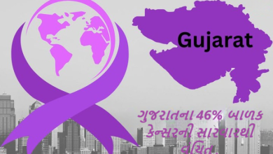 ગુજરાતમાં દર વર્ષે સરેરાશ 71,500થી વધુ કેન્સરના નવા કેન્સર કેસ નોંધાઈ રહ્યા છે ; દર વર્ષે સરેરાશ 3600થી વધુ બાળકો કેન્સરની ઝપેટમાં આવે છે.