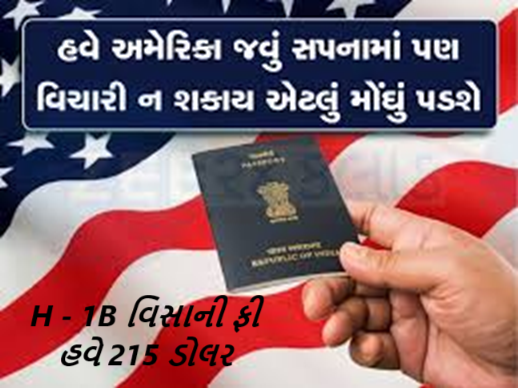 અમેરિકામાં ટ્રમ્પ-2 સરકારના આગમન બાદની હવે પ્રથમ વખતની એચ-વન-બી વિસા પ્રક્રિયામાં અનેક મહત્વપૂર્ણ ફેરફાર કરવામાં આવ્યા છે
