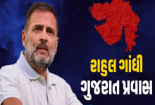રાહુલ ગાંધી બે દિવસ માટે ગુજરાતના પ્રવાસે ; શહેર-જિલ્લા પ્રમુખો, તાલુકા-નગર પ્રમુખો સાથે રાજ્યની મુખ્ય સમસ્યા અંગે ચર્ચા કરી ,