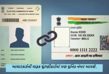આધારકાર્ડની માફક ચૂંટણીકાર્ડમાં પણ યુનિક નંબર આવશે