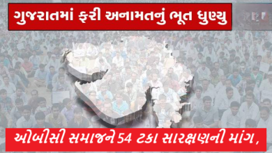 ગુજરાતમાં ફરી એક વખત અનામતનું ભૂત ધુણ્યુ છે. OBC નેતા નવઘણજી ઠાકોરના અનામત મુદ્દે આપેલા નિવેદન બાદ રાજકારણ ગરમાયું ,