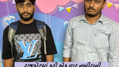 રાજકોટમાં ફરી એક વાર નબીરાની રફ્તારના કહેરે એકનો જીવઅને વૃદ્ધ સહિત ત્રણને હડફેટે લીધા હતા ,