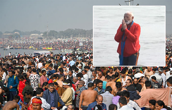 વડાપ્રધાન નરેન્દ્ર મોદીએ આજે લોકસભામાં હાલમાં જ સંપન્ન થયેલ મહાકુંભમાં સહયોગ આપનાર તમામનો આભાર માનવાની