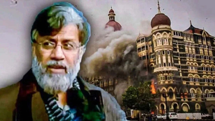 26/11ના માસ્ટર માઈન્ડ તહવ્વુર રાણાને ભારત લવાયો ; અમેરિકાથી એન.આઈ.એ. ડીઆઈજી જયા રોયની નેતૃત્વની ટીમ ખુંખાર ત્રાસવાદીને ખાસ વિમાનમાં લાવી : દિલ્હી એરપોર્ટ પર જબરી સુરક્ષા