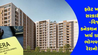 ગુજરાત રીયલ એસ્ટેટ રેગ્યુલેટરી ઓથોરિટી દ્વારા આદેશ કરવામાં આવ્યો કે ; સરકારી ચાર્જ-વિજગેસ કનેકશન દસ્તાવેજ ખર્ચ ગ્રાહકોએ ભોગવવો પડે: રેરાનો ચુકાદો ,