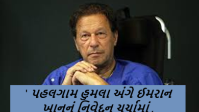 પાકિસ્તાનના ભૂતપૂર્વ વડા પ્રધાન ઇમરાન ખાને 22 એપ્રિલ, 2025 પહલગામ આતંકવાદી હુમલાને 'અત્યંત ચિંતાજનક અને દુઃખદ' ગણાવ્યો અને કહ્યું કે, 'ભારતે જવાબદારીપૂર્વક કાર્ય કરવાની જરૂર છે.'