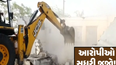 રાજકોટમાં આરોપીઓની ગેરકાયદેસર બાંધકામનું ડીમોલેશન કરવામાં આવી રહ્યું છે.. 38 આરોપીઓના 38 ગેરકાયદેસર બાંધકામ તોડી પડાયા