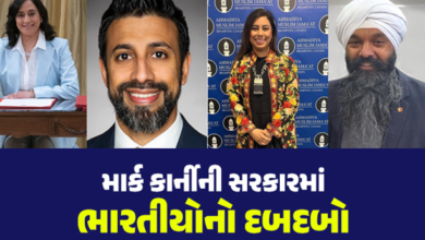 કેનેડાના પ્રધાનમંત્રી માર્ક કાર્નીએ તેમના 28 સદસ્યોવાળા નવા કેબિનેટની જાહેરાત કરી જેમાં નવા મંત્રીમંડળમાં ચાર ભારતીય ચહેરાઓનો સમાવેશ કરવામાં આવ્યો છે ,