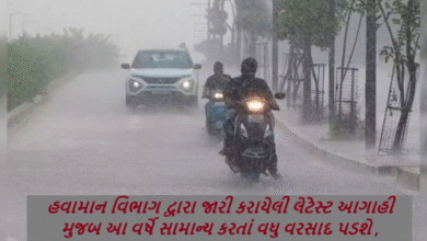 હવામાન વિભાગ દ્વારા જારી કરાયેલી લેટેસ્ટ આગાહી મુજબ આ વર્ષે સામાન્ય કરતાં વધુ વરસાદ પડશે