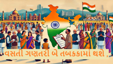 વસતી ગણતરી બે તબકકામાં થશે ; પ્રથમ તબકકામાં ઘરોની યાદી-ગણના જેવી બાબત હશે: બીજા તબકકામાં વસતી વિષયક-સામાજીક-આર્થિક જેવી બાબતોની માહિતી એકત્રિત થશે
