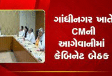 ગાંધીનગર ખાતે મુખ્યમંત્રીની અધ્યક્ષતામાં કેબિનેટ બેઠક મળશે જેમાં ; રાજ્યમાં પડેલા ભારે વરસાદથી લઈને વિવિધ મુદ્દાઓ પર થશે ચર્ચા ,