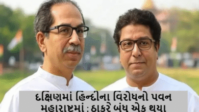 દક્ષિણમાં હિન્દીના વિરોધનો પવન મહારાષ્ટ્રમાં ; ઠાકરે બંધુ એક થયા : તા.5ના રોજ મુંબઇમાં જંગી કૂચ ,