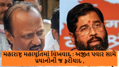 મહારાષ્ટ્ર મહાયુતિમાં વિખવાદ : અજીત પવાર સામે પ્રધાનોની જ ફરીયાદ ,