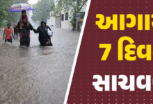 ગુજરાતમાં આગલા સપ્તાહ સુધી ભારે વરસાદની શકયતા ; રાજ્યના ઘણા વિસ્તારોમાં ઓરેન્જ અને યેલો એલર્ટ જાહેર કરવામાં આવ્યું છે
