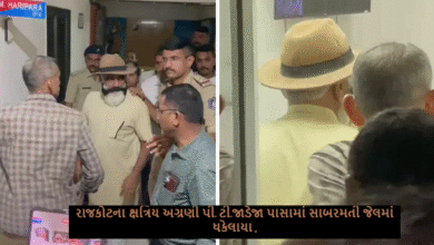રાજકોટના ક્ષત્રિય અગ્રણી પી. ટી.જાડેજા પાસામાં સાબરમતી જેલમાં ધકેલાયા અમરનાથ મંદિરમાં મહાઆરતી મામલે લોહીયાળ ક્રાંતિની ધમકી આપી હતી