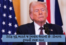 ટેરીફ મુદ્દે ભારતે જ નિર્ણય લેવાનો છે : ડોનાલ્ડ ટ્રમ્પની સ્પષ્ટ વાત ;સમજુતી થશે તો બંને દેશો વચ્ચે અત્યંત નીચા ટેરીફથી વ્યાપાર શકય બની જશે ,
