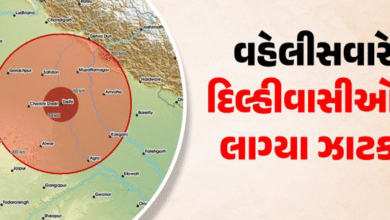 ભારે વરસાદ વચ્ચે દિલ્હી-NCRમાં આવ્યો ભૂકંપ લોકો ઘરની બહાર દોડી આવ્યા