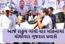 આજે રાહુલ ગાંધી ચાર મહિનામાં ચોથીવાર ગુજરાત પ્રવાસે આવી રહ્યા છે. આણંદ ખાતે નવનિયુકત જિલ્લા પ્રમુખો સાથે મુલાકાત કરશે.