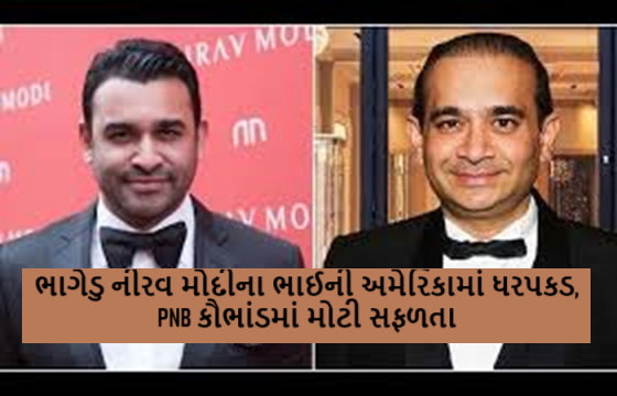 ભાગેડુ નીરવ મોદીના ભાઈની અમેરિકામાં ધરપકડ, PNB કૌભાંડમાં મોટી સફળતા