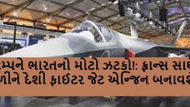 ટ્રમ્પને ભારતનો મોટો ઝટકો!: ફ્રાન્સ સાથે મળીને દેશી ફાઈટર જેટ એન્જિન બનાવશે ,