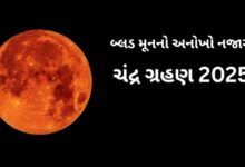 વર્ષ 2025નું બીજું અને છેલ્લું પૂર્ણ ચંદ્રગ્રહણ 9 સપ્ટેમ્બરની રાત્રે ભારત સહિત વિશ્વના અનેક દેશોમાં જોવા મળ્યું. આ વખતે 122 વર્ષ પછી ચંદ્રગ્રહણ અને પિતૃ પક્ષનો મહાસંયોગ બનતા તેની વિશેષતા વધુ વધી ગઈ હતી.